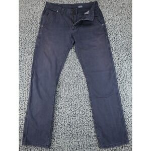 Sean John Carpenter Clayton Slim Straight Mens 34x34 Blue Workwear Casual